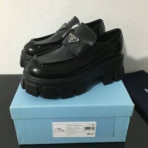 Prada Women's Black Loafers